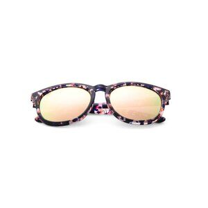 BLENDERS Pink Tortoise Round Sunglasses